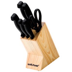 Knife Block Set Laser Basic 5 Knives Scissors & Block (4)