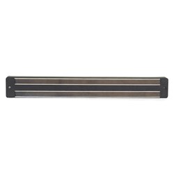 Knife Rack 600Mm Magnetic Blk Plastic