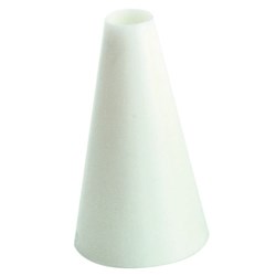 Piping Nozzle Plain 15Mm Wht Thermo Plastic