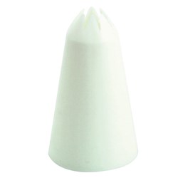 Piping Nozzle Star 9Mm Wht Thermo Plastic