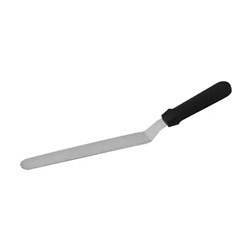 Spatula 300Mm Cranked S/S Blk Plastic Handle (12)