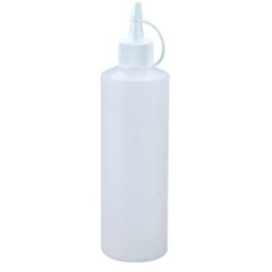 Squeeze Sauce Bottle 250Ml Clr Hdpe W/ Cap