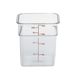 Camsquare Container Clear 3.8L Cambro