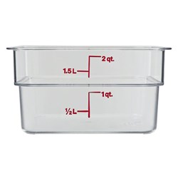 Camsquare Container Clear 1.9L Cambro