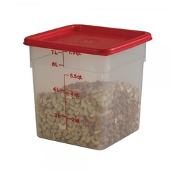 Storage Container Pp Sq 7.6Lt Transl 8Sfspp (6)