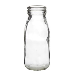 Glass Milk Bottle 250ml Rogue