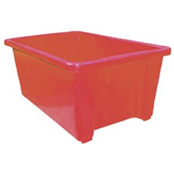 Crate 52Lt Red No.10 645X413x276mm