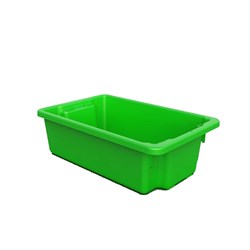 Crate 32Lt Green 650X410x210mm