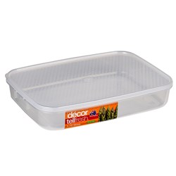 Tellfresh Oblong Container 1.75Lt 275X202x52mmplastic (4)