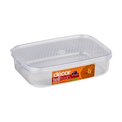 Tellfresh Oblong Container 900Ml 203X142x52mm Plastic (6)