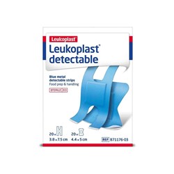 Dressing Strip Metal Detectable Blue