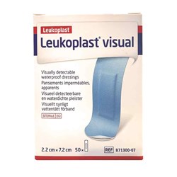 Dressing Strip Visual Blue 22x72mm