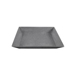 Concrete Deep Platter Rect 350X250x70mm Melamine (4/16)