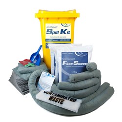 Spill Kit 120Lt Wheelie Bin General Purpose