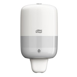 Elevation Plastic Mini Liquid Soap Dispenser White 112x114x206mm Tork