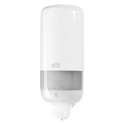 Elevation Plastic Liquid Soap Dispenser White 112x114x291mm Tork