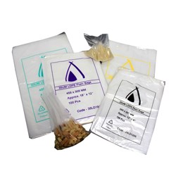 Poly Bag Vented 330X230mm 38Um 100/Pkt (10) 13X9