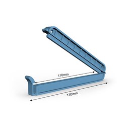 Bag Sealer Pa Blue 110Mm (500) Pa110 Reusable Closure