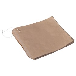 No. 1 Paper Flat Bag Brown 187x175mm Detpak