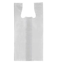 Singlet Bag Sml Wht 250/Pkt (20) 400X200+100Mm