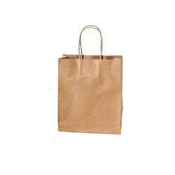 Paper Carry Bag Brown Mini Earth Essentials