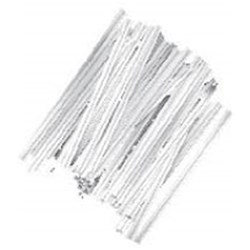 Twist Ties 75Mm Paper Wht 1000/Pkt (5)