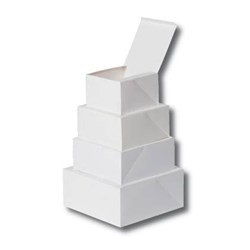 Cake Box White 10X10x6'' 50/Pkt