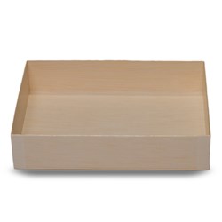 Wooden Veneer Box Rect 213X76x40mm 800/Ctn