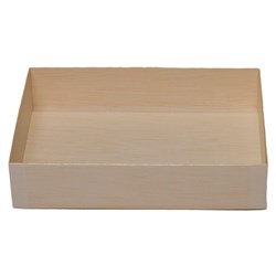 Wooden Veneer Box Fold Rect 165X120x36mm 800/Ctn
