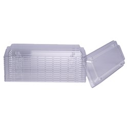 Plastic Lid Suit Rect Wooden Veneer Box 800/Ctn