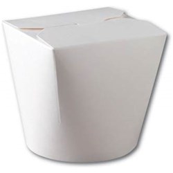 Food Pail White 32Oz 954Ml 25/Pkt (20) Round Base No Hndl