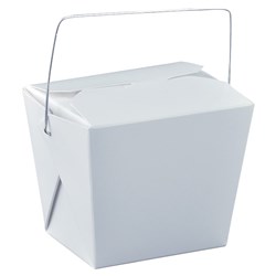 Board Food Pail White 240ml Detpak