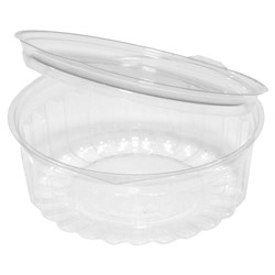 Sho Bowl Container & Flat Lid Plastic 227ml Capri