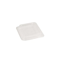 Pet Lid Suit 250Ml Nat Fibre Container 103X103x20mm 500/Ctn