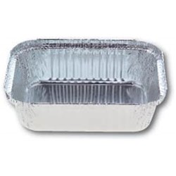 Rectangle Foil Takeaway Tray 203x153x51mm Confoil
