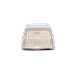 Pulp Pet Square Platter Lid Clear Suits 270mm Sabert