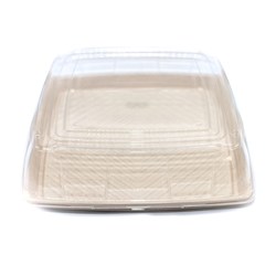 Pulp Square Platter White Large 405x405mm Sabert