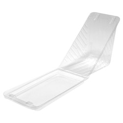 Plastic Sandwich Wedge Clear Large Envirochoice