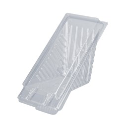 Plastic Sandwich Wedge Clear Small Envirochoice