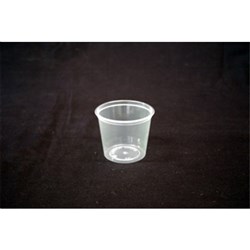 Plastic Round Container Clear 150ml Genfac Plastics