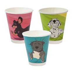 Dog Series Double Wall Hot Cup 8oz Envirochoice