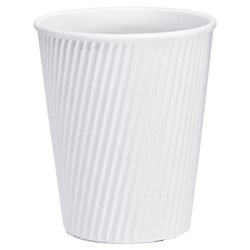 Vee Insulated Coffee Cup Cup White 355ml Essentials Collection