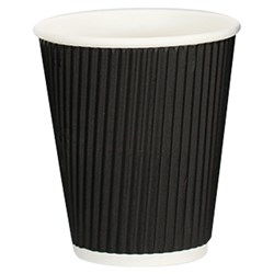 Vee Insulated Coffee Cup Cup Black 355ml Essentials Collection