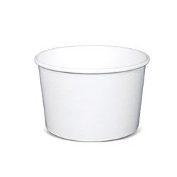 Paper Tub/ Bowl White 473ml Detpak
