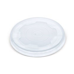 Lid Flat Nat Pp Suit 946Ml Paper Tub 600/Ctn