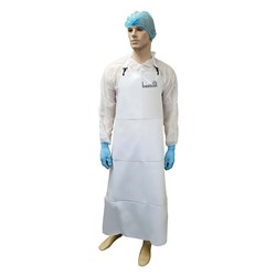 Apron Pvc Wht 1290Mm (25)