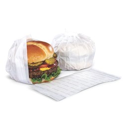 Burger Wrap White 2XL 130x130mm PleatPak