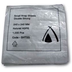 Slap Sheet Small Hdpe 240Mm X 240Mm 1000/Pkt (10)