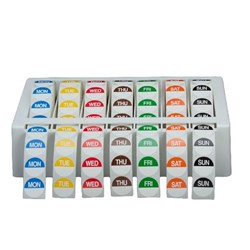 Label Daydot Cold Temp 24Mm Complete Kit 1000/Roll