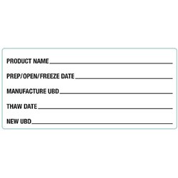 Label Frozen Prep Removable 102X49mm 500/Roll